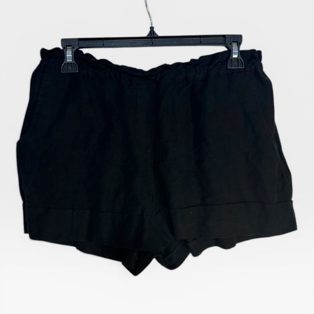 5 for $25🔥Premise Linen Blend Paperbag Elastic‎ Waist Shorts Small